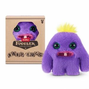 Fuggler Baby Fugg Series 4 Mr. Needles 3.5-Inch Plush Figure [Purple]